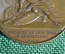 Медаль настольная старинная, посвященная битве при Сант-Якобе на Бирсе. Брозна. Швейцария, 1844 год.