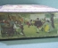 Коробка старинная большая сюжетная от шоколадных конфет "Cote d'Or". Европа. Начало 20-го века.