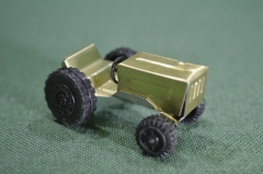 Трактор игрушечный, металлический. Маленький #1. Жесть. СССР.