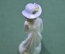 Статуэтка фарфоровая "Девушка в шляпке". Фарфор, Elan Gallery.
