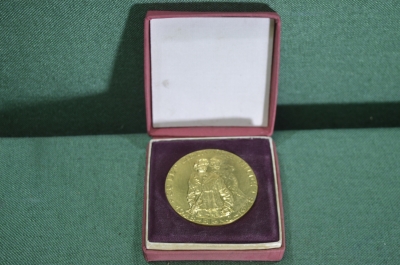 Медаль настольная "30 лет Народной Милиции Брно 1948-1978". В коробке. Чехословакия.