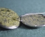 Серьги, сережки с каменными вставками. Металл, природный камень.
