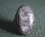 Кольцо, колечко с красивым камнем. Белый металл, природный камень.