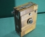 Фотоаппарат старинный, деревянный (гармошка), объектив "Bausch & Lomb optical.co", США, нач.XX века.