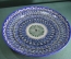 Ляган узбекский, блюдо для плова. Керамика, роспись. Диаметр 32,5 см. Средняя Азия.