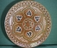 Ляган узбекский, блюдо для плова. Керамика, росписью Диаметр 34,5 см. Средняя Азия.