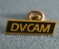 Знак, значок "DVCAM Sony". Тяжелый металл, цанга.