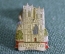 Знак, значок "Вестминстерское Аббатство, Англия". Westminster Abbey. Смола, тяжелый металл, цанга.