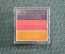 Знак, значок переливашка"Павильон Федеративной Республики Германии". Гамбург, 1967 год. Пластик.