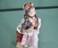 Кукла "Девушка с косами и венком на голове". Национальный костюм.