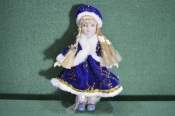 Кукла мягкая с фарфоровым личиком 