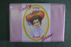 Туалетное мыло "Lady Jane". Великобритания периода СССР.