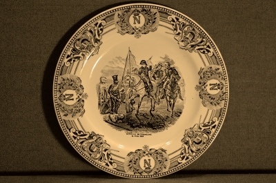 Тарелка, посвященная Наполеону - "Битва под Фридландом"