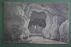 Открытка старинная "Пещера Альтенстейнер". Die Altensneiner Hohle. Тюрингия, Германия.