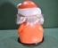 Игрушка резиновая "Дед Мороз с подарками". Резина. Германия. ГДР или Югославия периода СССР.