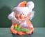 Игрушка резиновая "Дед Мороз с подарками". Резина. Германия. ГДР или Югославия периода СССР.