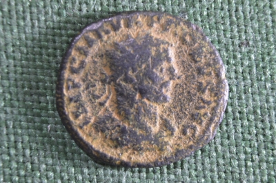 Монета старинная Фоллис. Древний Рим. 2 век до Н.Э.