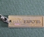 Брелок металлический "Экспо, Expo 85". 1985 год.