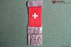 Стрелковая медаль, посвященная соревнованиям в Люцерне, Швейцария, 1985г