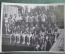 Фотография старинная групповая "Школа, 1 взвод. Армия". Фото, фотокарточка. 1934 год.