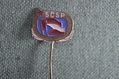 Знак, значок, фрачник "SCSP". 