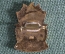 Знак, значок "БГТО. Отличник". Спорт. Тяжелый металл, эмали. ЛМД. #1