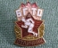 Знак, значок "БГТО. Отличник". Спорт. Тяжелый металл, эмали. ЛМД. #2