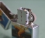 Зажигалка бензиновая "Девушка на крыле самолета, Pin-Up". Под Зиппо, Zippo.
