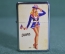 Зажигалка бензиновая "Девушка Диана, Pin-Up". Под Зиппо, Zippo.