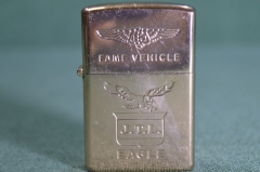 Зажигалка бензиновая "Орел Fame Vehicle. J.T.L. Eagle". Под Зиппо, Zippo.