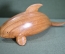 Фигурка деревянная "Дельфин, афалина". Полированное дерево. #1