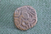 Монета 1 кахавану, 11-12 век, Древний Цейлон.