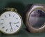 Часы старинные "Бревет", дорожные, в футляре. Carriage Clock Brevete S.G.D.G. Условно рабочие