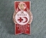 Знак, значок "X 10 -й Съезд СОККиКП СССР. Москва, 1986 год". Медицина.