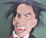 Игрушка интерактивная габаритная "Вампир Дракула Хеллоуин Telco". 43 см. 1989 год.