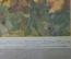 Советский плакат "В лесу осенью". Наглядное учебное пособие для 1 класса. 1965 г. СССР.