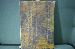 Картина "Осень в лесу". Худ. Стуковнин В.В. Холст, масло.