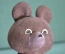 Игрушка Мишка олимпийский. олимпиада 1980 Москва. Пористая резина. СССР.