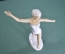 Статуэтка, фигурка фарфоровая "Девушка в купальнике", Unterweissbach, Унтервейсбах. Германия.