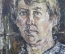 Автопортрет художника Гусева Петра. Оргалит, масло. 1998 г.