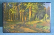 Шкатулка лаковая 