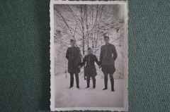 Фотография старинная "Мы такие разные, но служим вместе". Вторая мировая война. Вермахт.