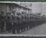 Фотография старинная "Солдаты в строю". Вторая мировая война. Вермахт.