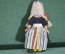 Кукла куколка в национальной одежде "Швейцария". Винтаж периода СССР.