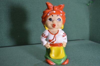 Игрушка резиновая "Солоха". Резина. Украина. СССР.