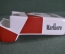 Пепельница фарфоровая керамическая "Пачка сигареты Мальборо Marlboro". Фарфор. Керамика. Европа.