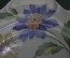 Чайная тройка "Эгоист". Тонкий фарфор. Цветы. Hutshenreuter, Германия, Bavaria. 1 половина 20 века.