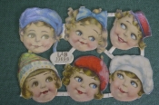Открытка виньетка старинная 