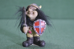 Статуэтка фигурка "Викинг тролль". Норвегия.