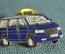 Знак, значок "Автомобиль Caravelle, Фольксваген". Каравелла. Синий. Volkswagen. Цанга. #1